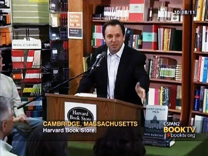 Ron Suskind at Harvard Book Store on C-SPAN's BookTV