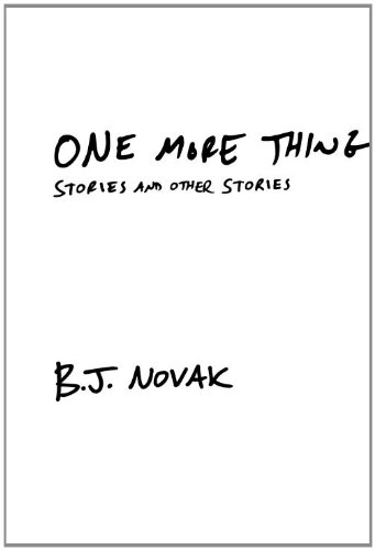 One More Thing: Stories and Other Stories [SIGNED]